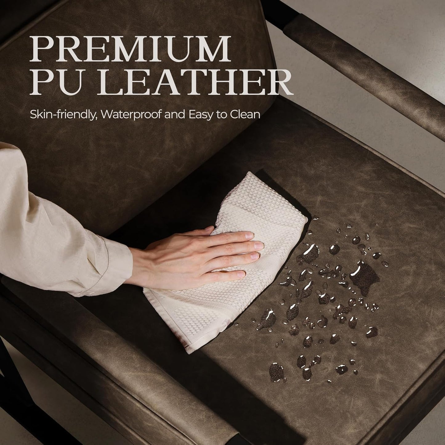 Yaheetech PU Leather Armchair