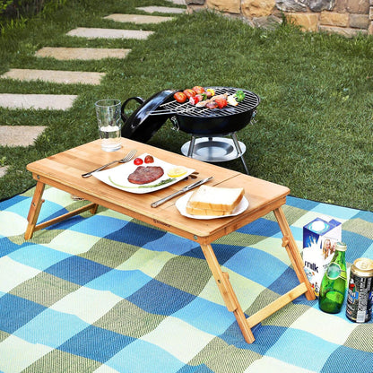 SONGMICS Bamboo Laptop Desk LLD004