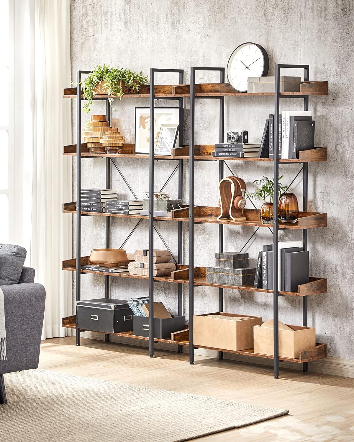 VASAGLE Bookcase LLS110B01