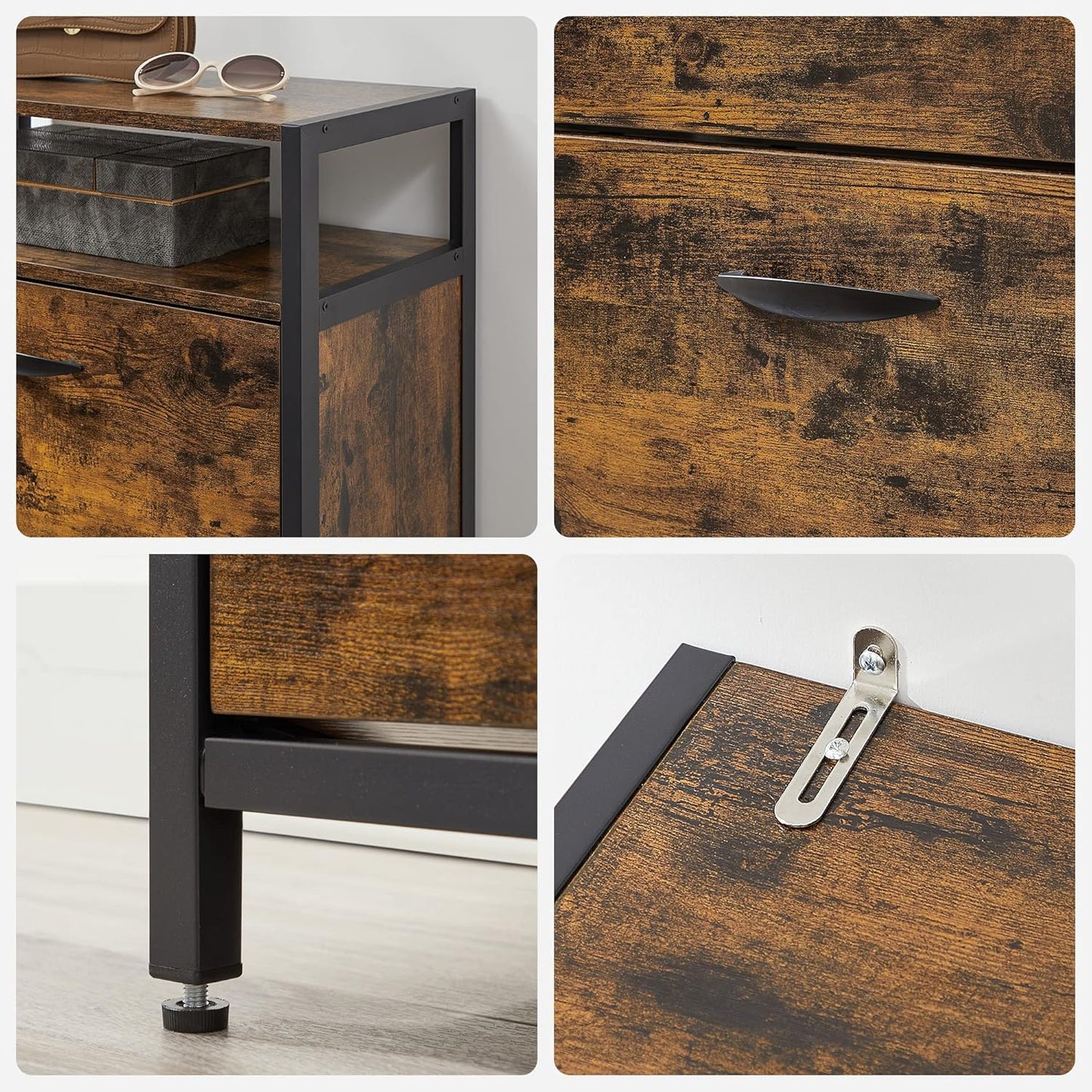 VASAGLE Shoe cabinet LBS801B01