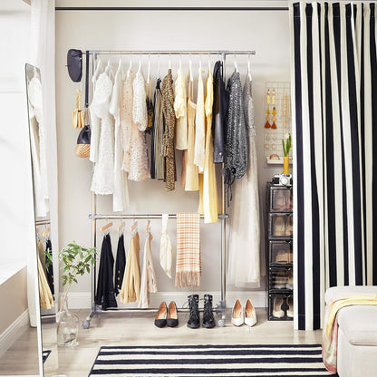 SONGMICS Double Clothes Rail (LLR401)