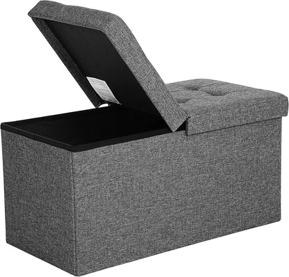 SONGMICS Bench with Storage Space LSF46GYZ