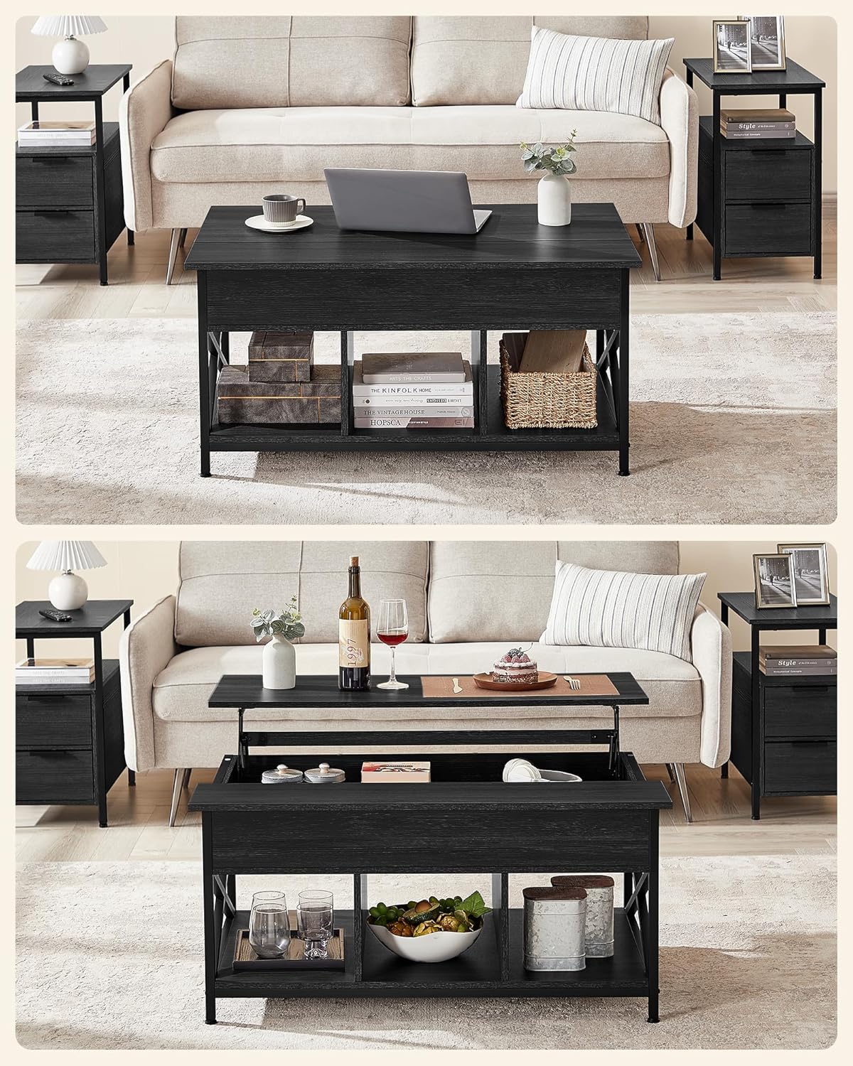 VASAGLE Coffee Table LCT205B22