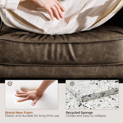 Yaheetech PU Leather Armchair