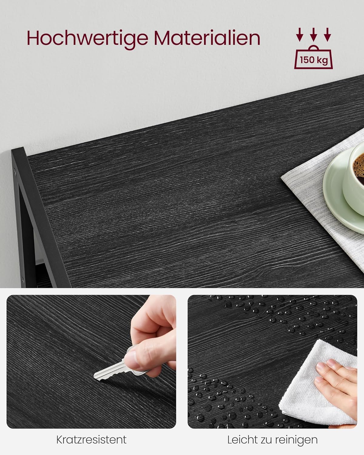 VASAGLE Microwave Kitchen Storage Cabinet