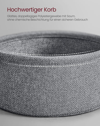 VASAGLE Round Coffee Table LCT244B56