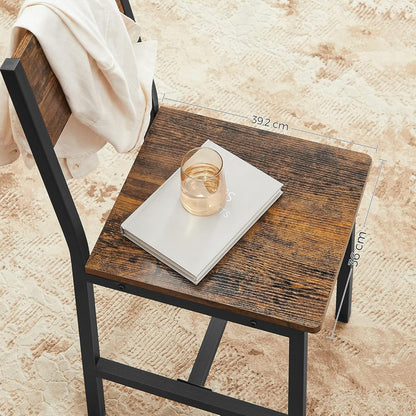 VASAGLE Set of 2 Dining Chair LDC092B01V1