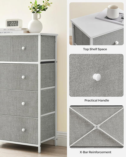 SONGMICS Chest of Drawers LTS514L10