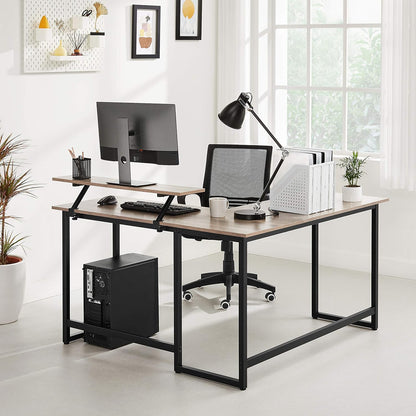 VASAGLE ALINRU Computer Desk LWD056B02