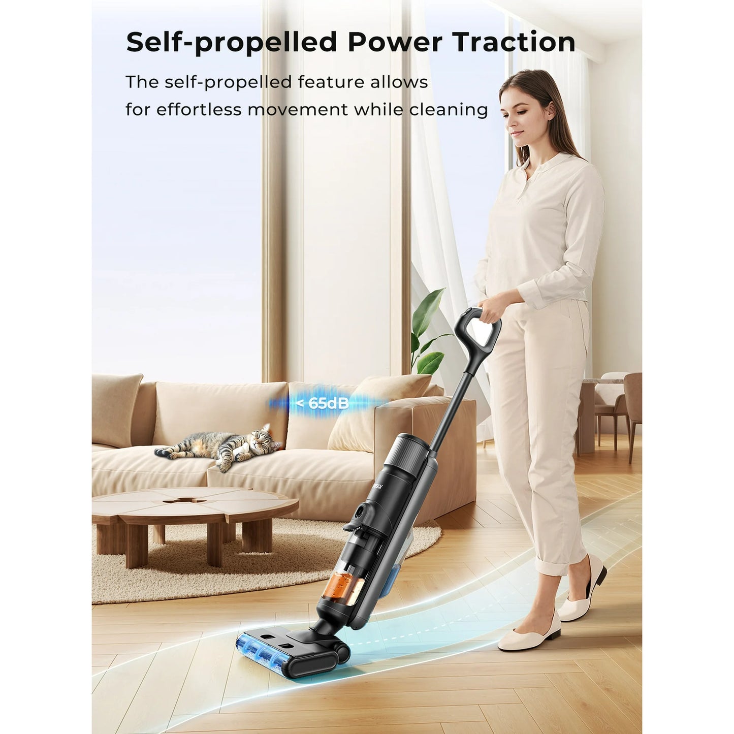 Laresar M3 Cordless Wet Dry Vacuum Mop