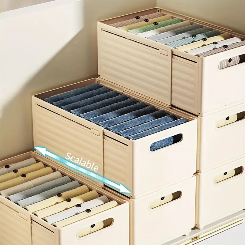 Sliding Stackable Storage Drawers