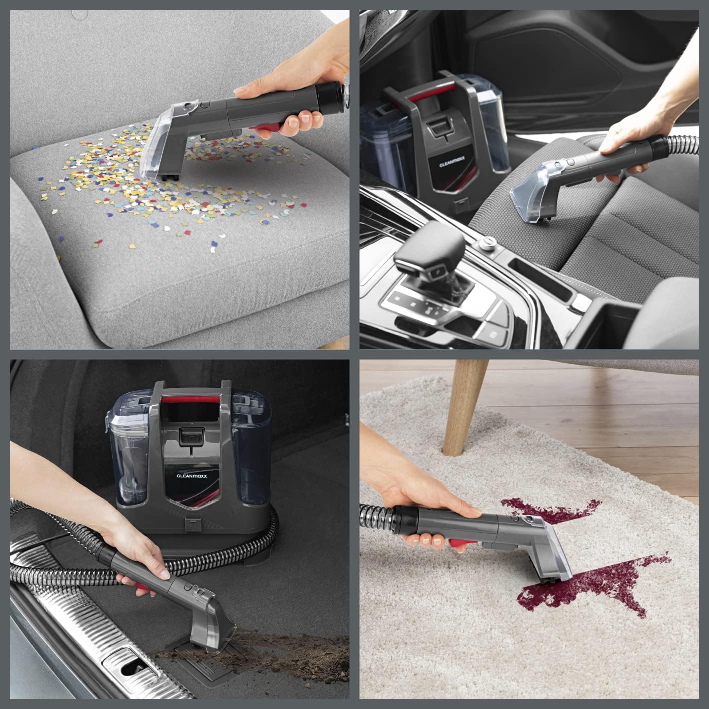 CLEANmaxx Upholstery & Carpet Cleaner