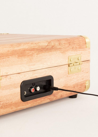 CREATE Wood Record Player