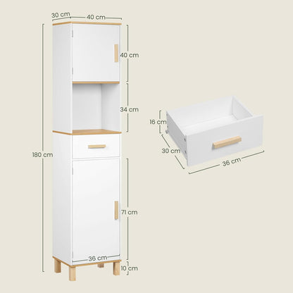 EUGAD Bathroom Cabinet