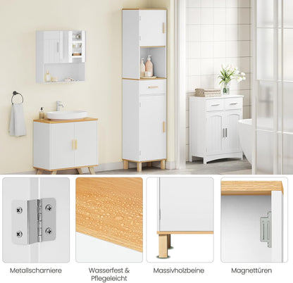 EUGAD Bathroom Cabinet