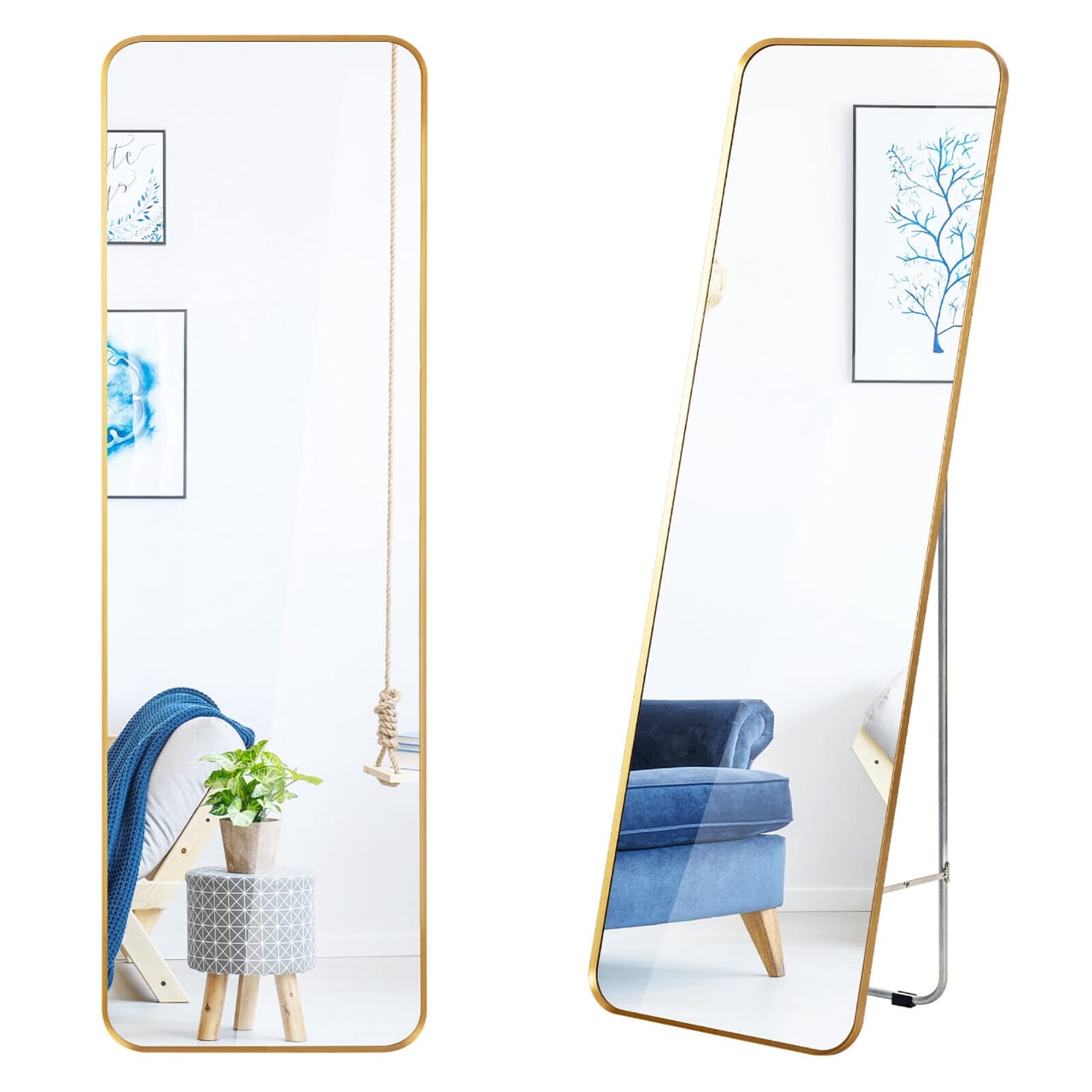 Freestanding Mirror & Wall Mounted Mirror