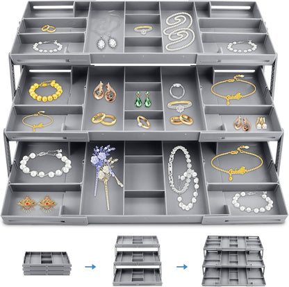 REMICH Multi Level Smart Drawer Organizer