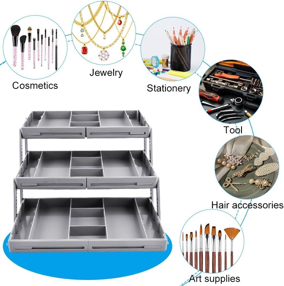 REMICH Multi Level Smart Drawer Organizer