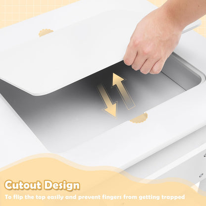 WOLTU Children's Table with 2 Chairs