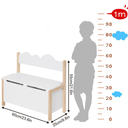 WOLTU Children's Bench with Storage Space