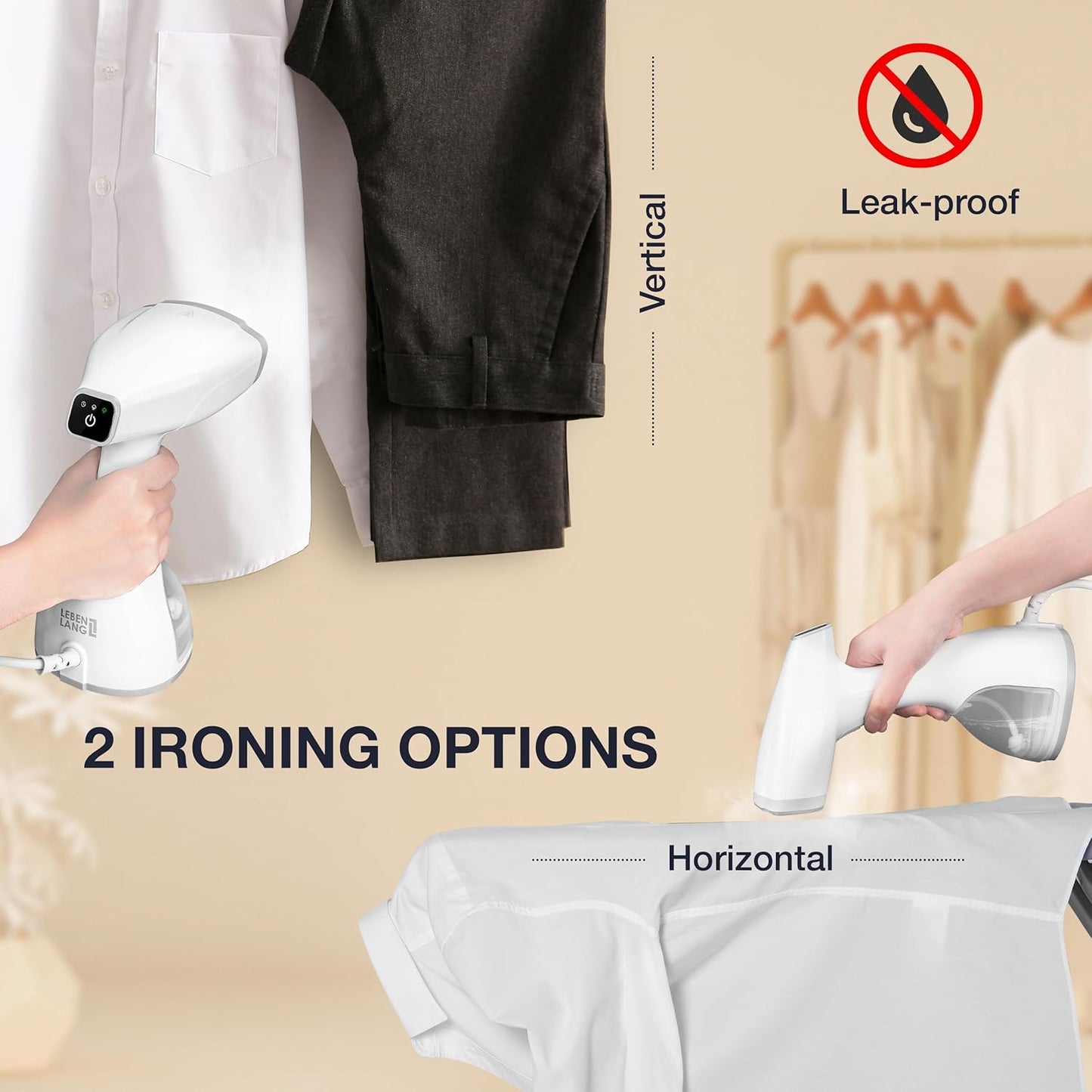 LEBENLANG Garment Steamer