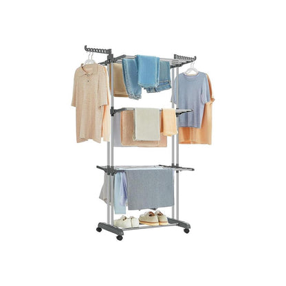SONGMICS 4-Tier Clothes Drying Rack Stand ULLR701G01