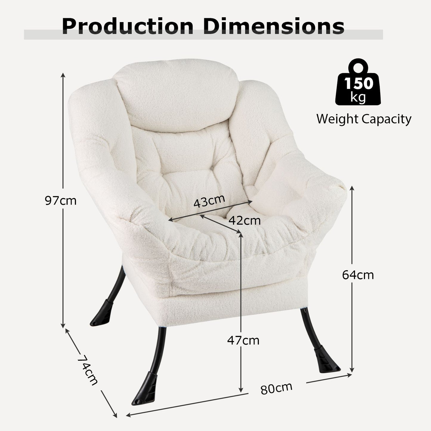 Costway Large Lazy Chair
