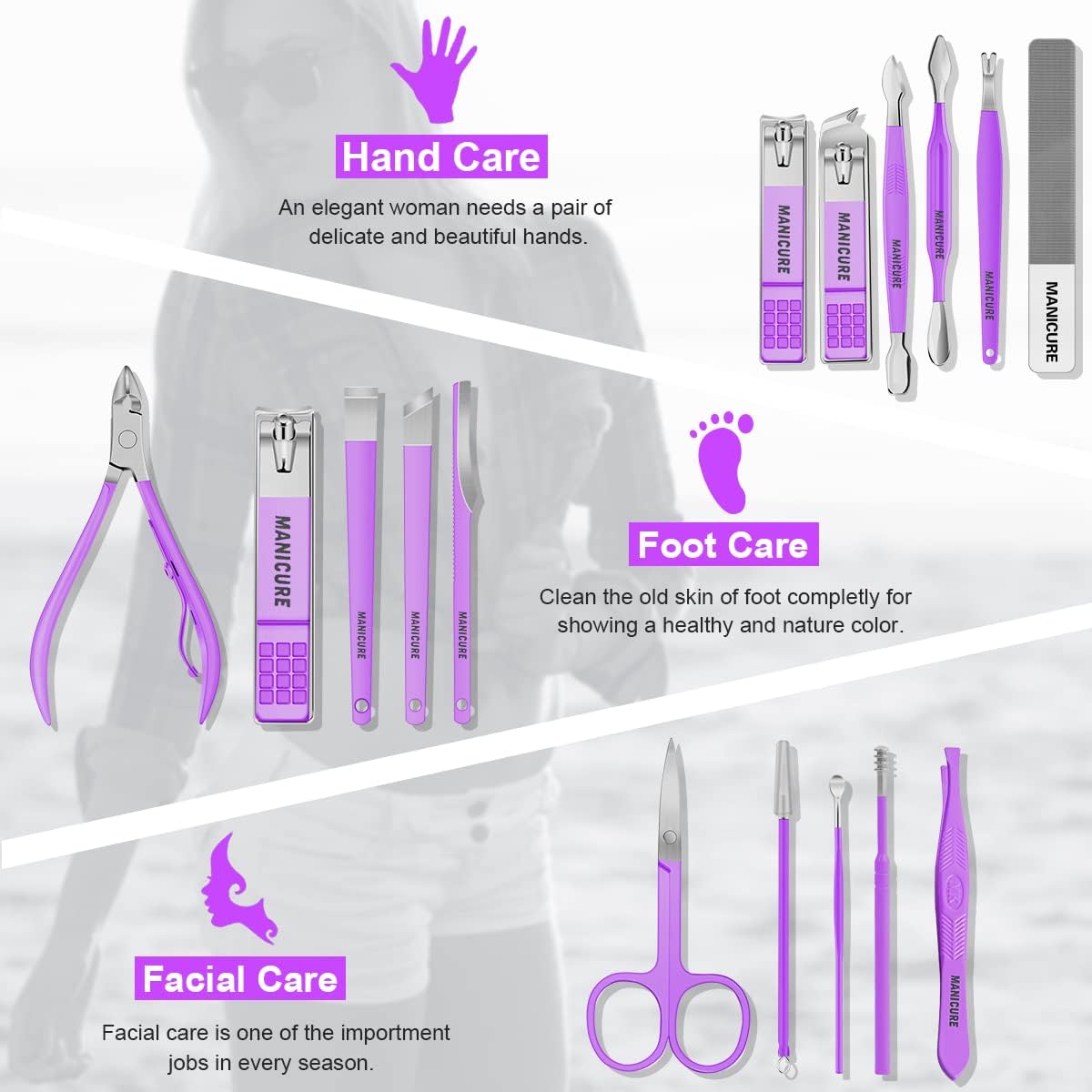 Professional Nail Clippers Kit