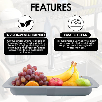 Danny Home extendable sink strainer