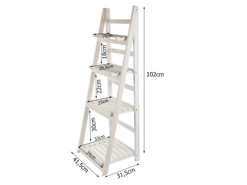 Rustic Ladder shelf