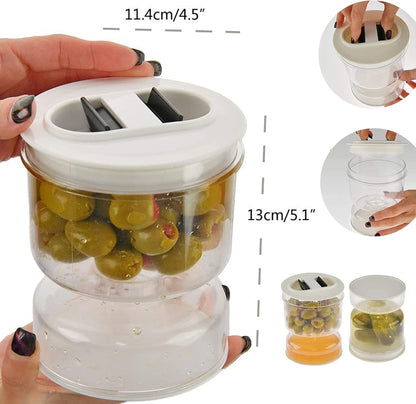 Pickle and Olives Jar Container