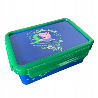 Peppa Pig 'Dine-saw' 3-Compartment Clip-Lock Lunch Box