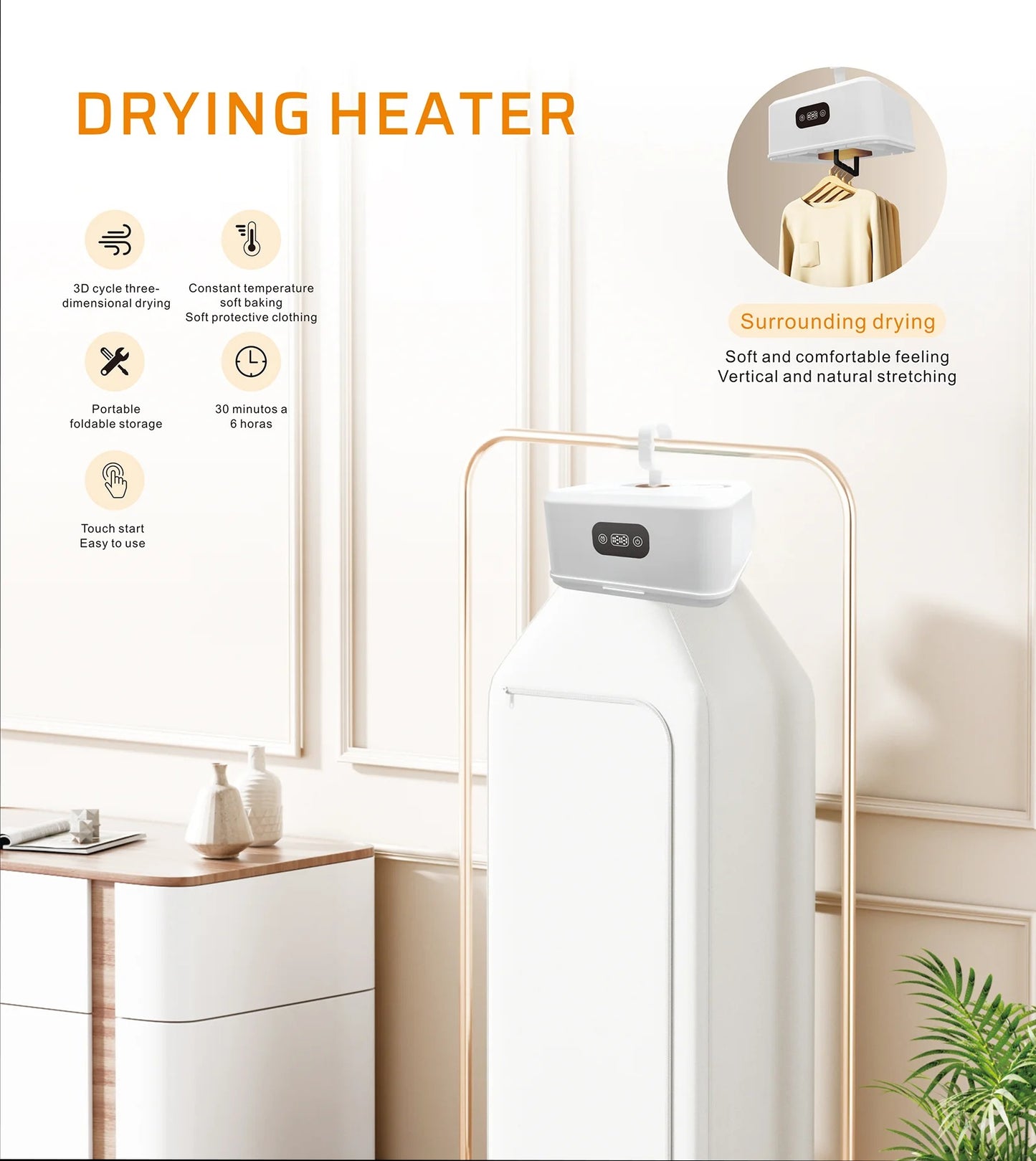 Portable Electric Clothes Dryer