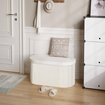 WOLTU Footstool with Storage