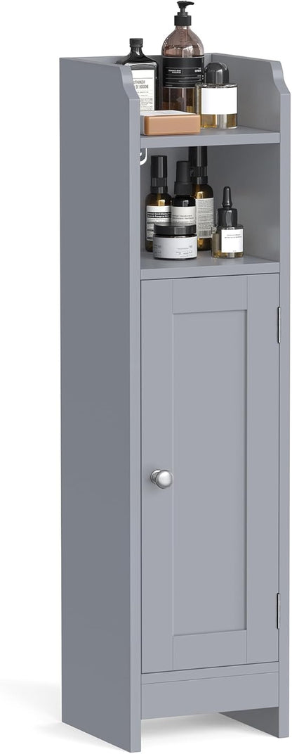 VASAGLE Small Bathroom Storage Corner Floor Cabinet bbc310p36