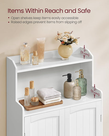 VASAGLE Bathroom Storage Cabinet UBBC770W01