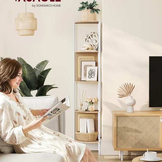 VASAGLE 5-Tier Corner Shelf