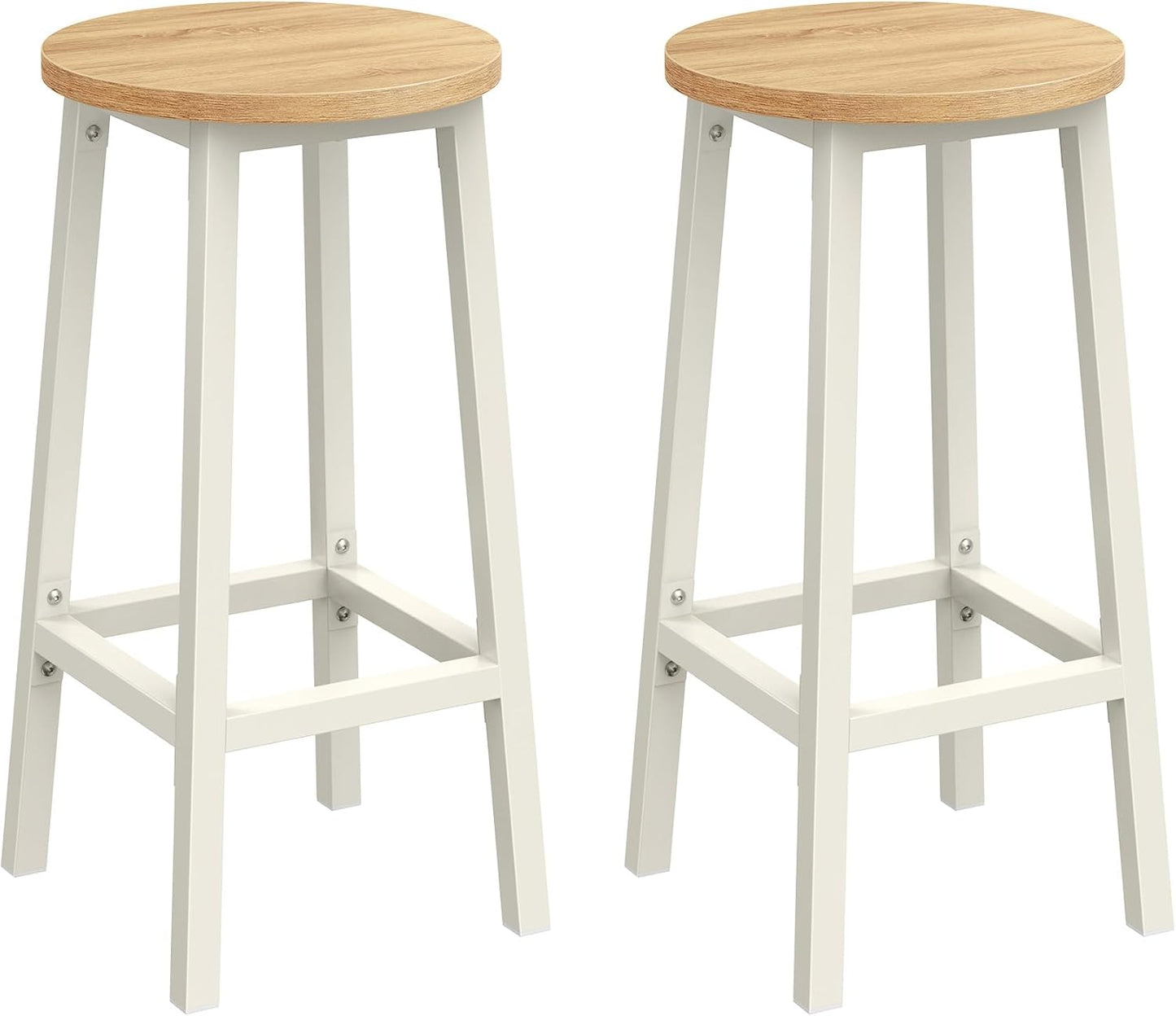 VASAGLE Set of 2 Bar Stools