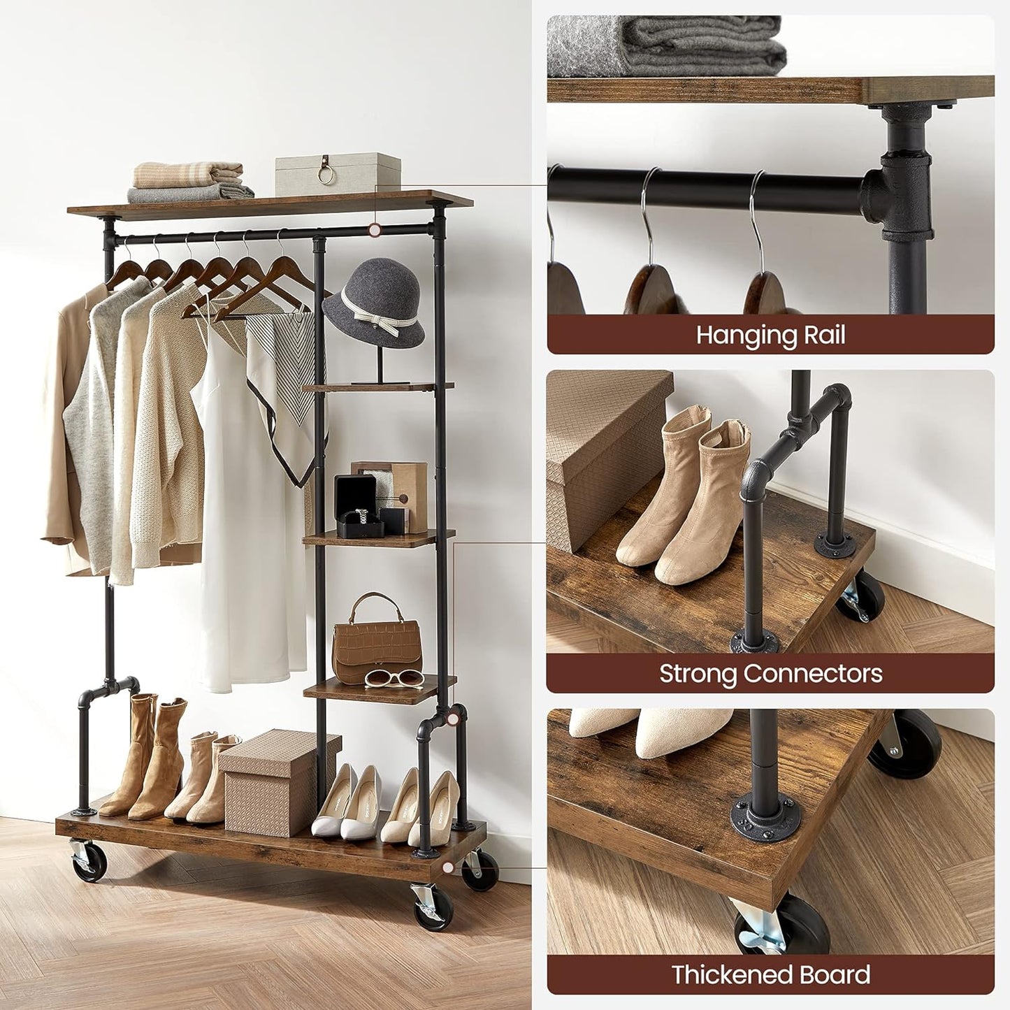 VASAGLE Clothes Rack