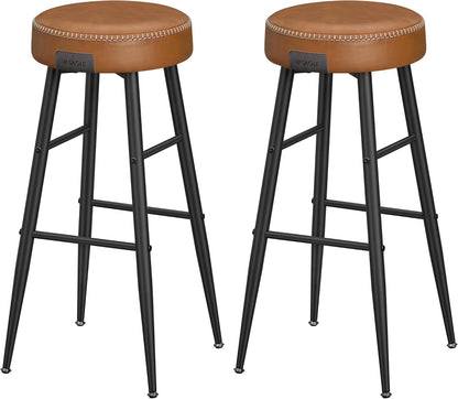 VASAGLE Set of 2 Bar Stool