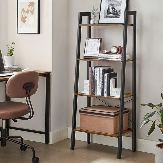 VASAGLE Ladder Shelf, 4-Tier