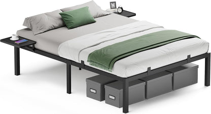 VASAGLE Metal Double Bed