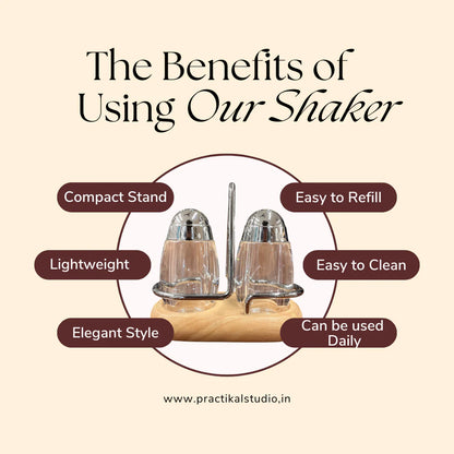 Woody Salt and Pepper Set