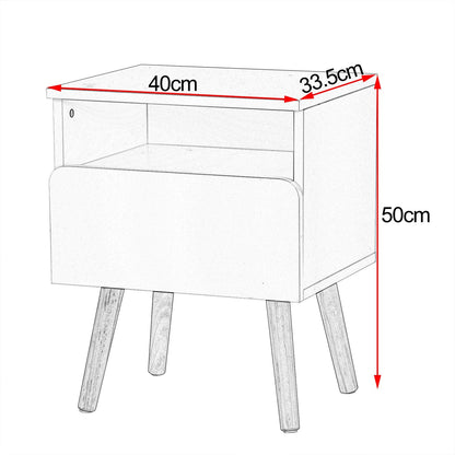 Bedside Tables Set of 2