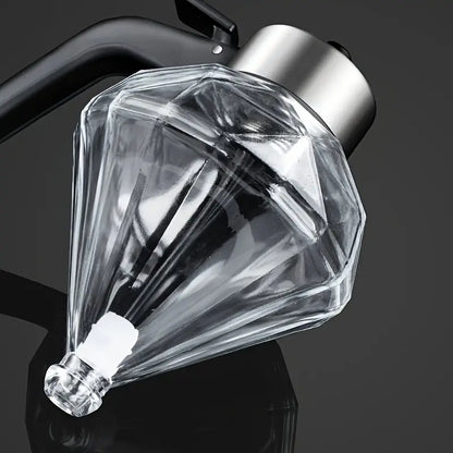  Transparent Glass Honey Dispenser