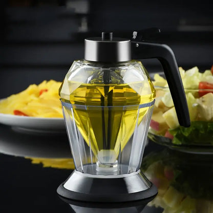  Transparent Glass Honey Dispenser