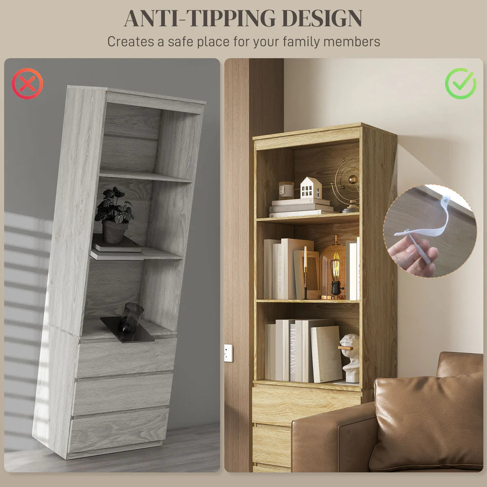 Freestanding Bookshelf