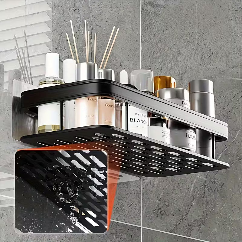 Wall-Mounted Bathroom Shelf