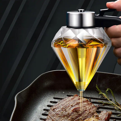  Transparent Glass Honey Dispenser