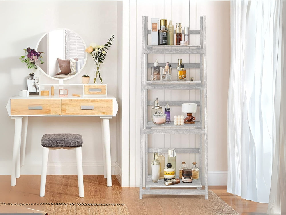 Rustic Ladder shelf